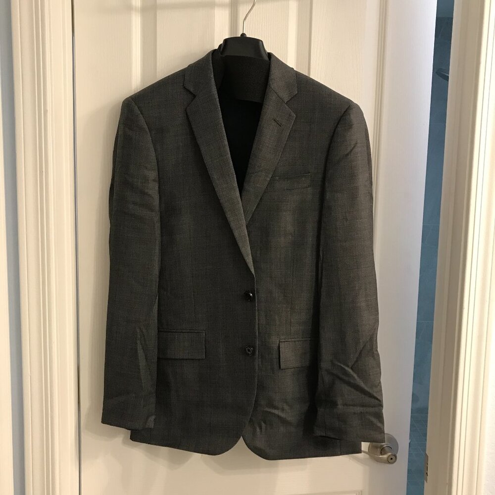 J. Crew Factory NWT Men's Charcoal 2 Piece Suit